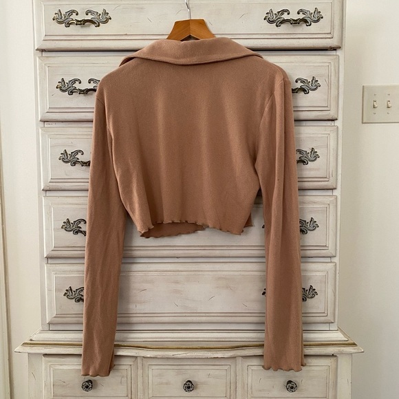 Vici Tan Long Sleeve Top - Picture 2 of 5